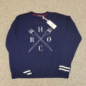 Vineyard Vines Limited Edition HOCR oars Intarsia Crew Neck Cashmere Mens Large